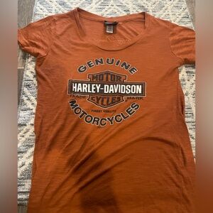 Harley-Davidson Burnt Orange Tee